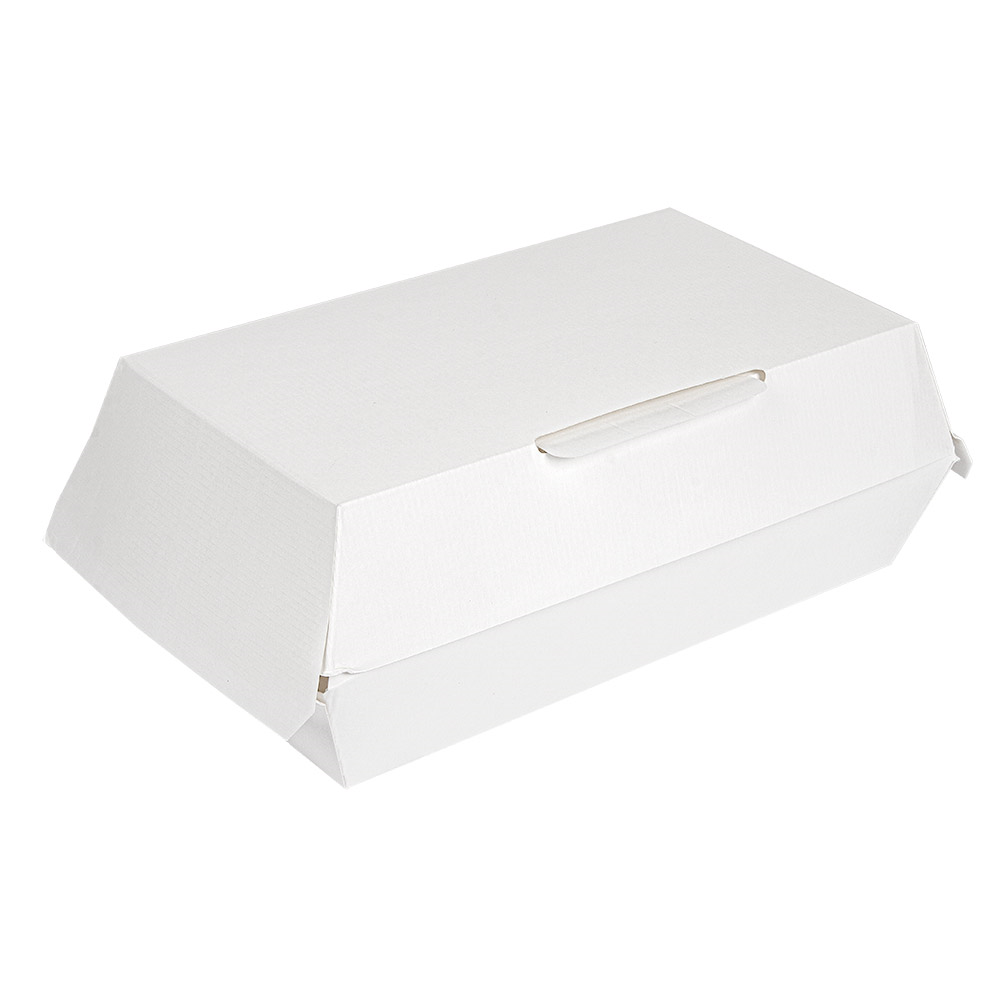 235.07-SCATOLE "LUNCH BOX" THEPACK  22x13x7,5 CM BIANCO CARTONE NANO-MICRO (50 u.)