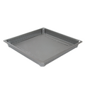 268.02-RECIPIENTI PER "SUSHI" 1473 ML 26,5x26,5x3 CM ARGENTO RPET (140 u.)