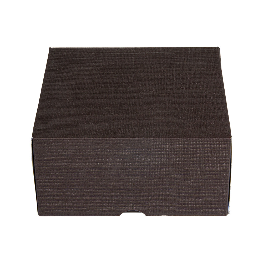 269.52-SCATOLE PER PASTICCERIA SENZA FINESTRA 'THEPACK'  16x16x8 CM CIOCCOLATO CARTONE NANO-MICRO (50 u.)