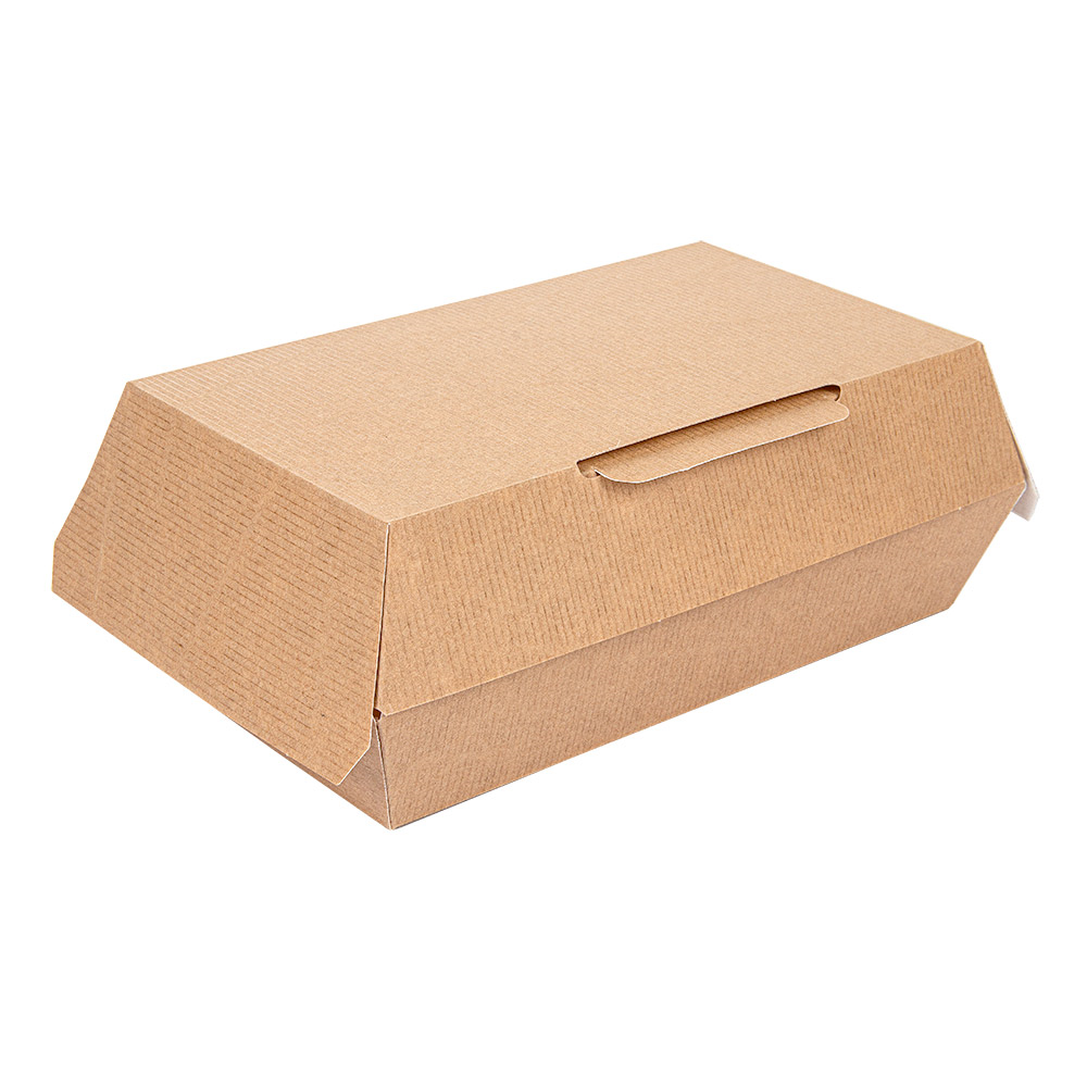 235.03-SCATOLE "LUNCH BOX" THEPACK  19,5x11,5x6,5 CM NATURALE CARTONE NANO-MICRO (50 u.)
