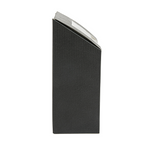 256.39-SCATOLE TORTILLA-WRAP CON FINESTRA 'THEPACK'  9,2x5,1x9,2/12,5 CM NERO CARTONE NANO-MICRO + OPP (100 u.)
