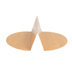 269.09-SEPARATORE INSALATIERA COD. 212.98  300 + 18 PE G/M2 Ø22,3/14x4,8 CM NATURALE KRAFT (100 u.)