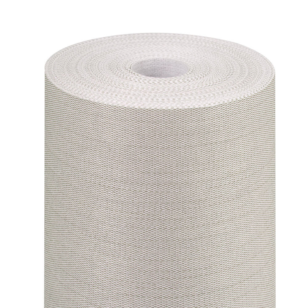 195.76-"TU E IO" PRE. 120CM (20 SER.) 'LIKE LINEN' MONOCHROME 70 G/M2 0,40x24 M GRIGIO SPUNLACE