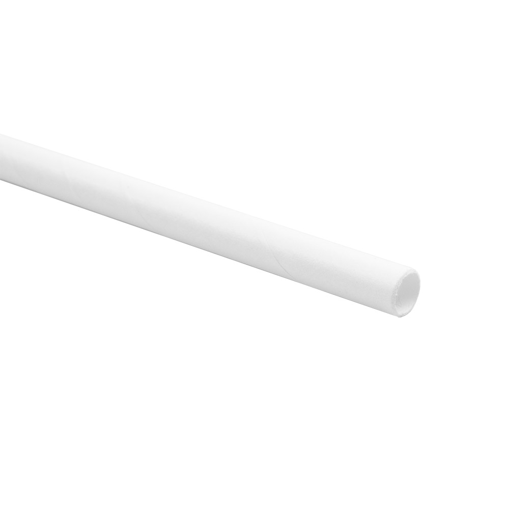 227.89-CANUCCE DRITTE 'PAPER'  Ø0,60x20 CM BIANCO CARTA (250 u.)
