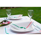 166.74-TOVAGLIOLI ECOLABEL 'DOUBLE POINT' TRATTORIA 18 G/M2 40x40 CM BIANCO TISSUE (50 u.)