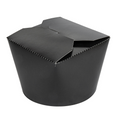 256.86-RICIPIENTI INSALATA 1000 ML 305 + 18 PE G/M2 Ø12,3x8,5 CM NERO CARTONE (50 u.)