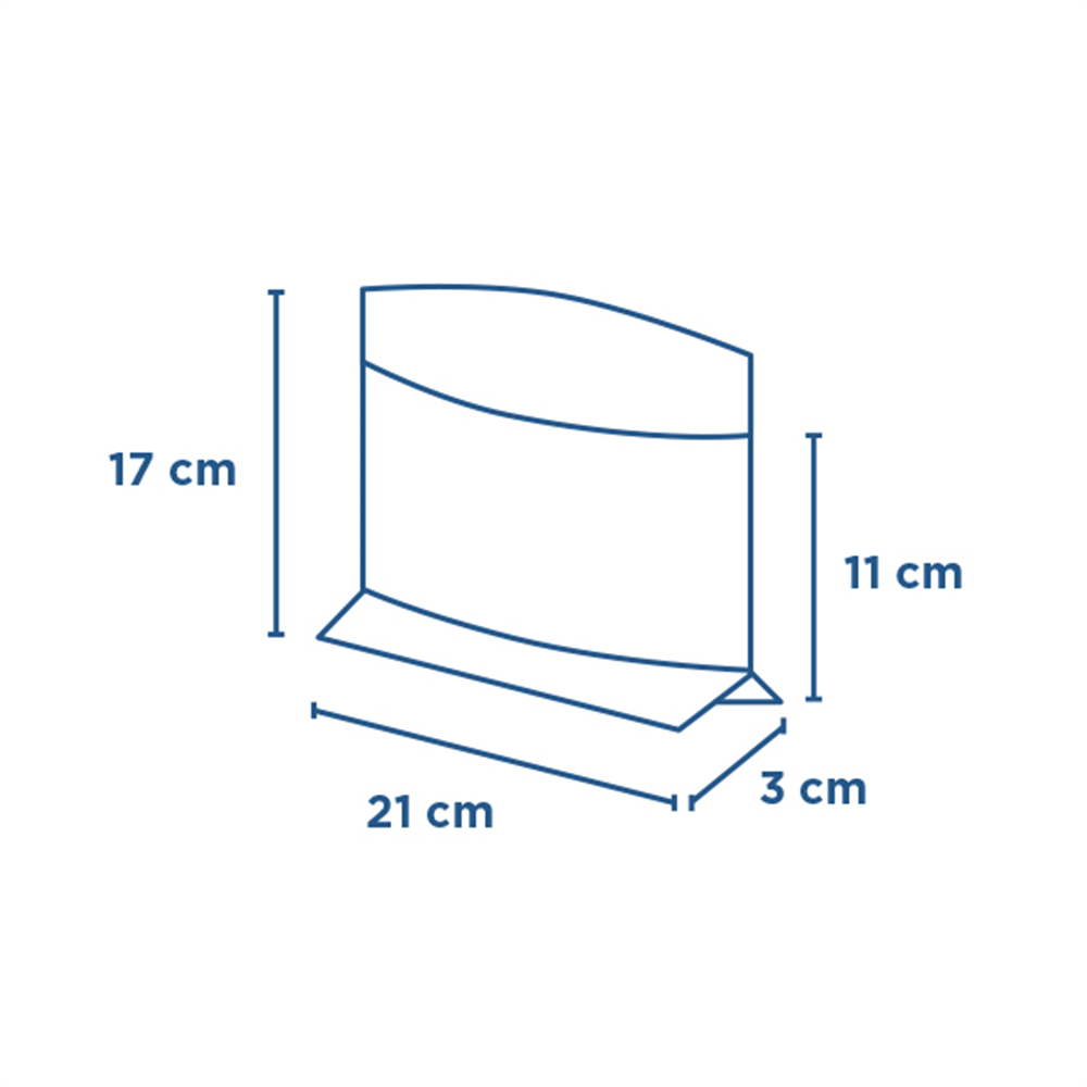 173.07-BUSTE CON BASE AUTOADESIVA KANGOO PACK 50 G/M2 + 20 LDPE 21+3/3x17/11 CM NATURALE KRAFT (100 u.)