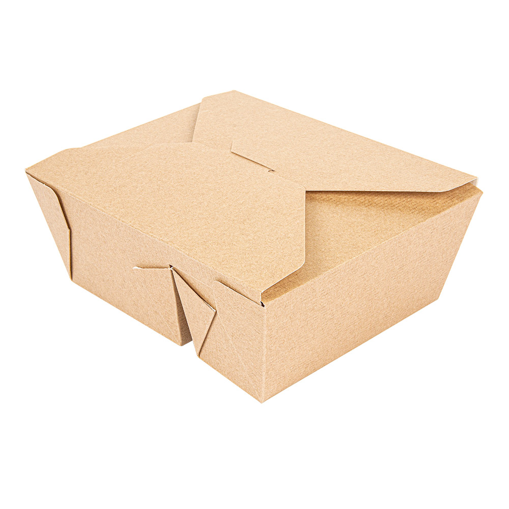 258.45-SCATOLE AMERICANE 2 SCOMPARTI THEPACK 900+450ML 15,2x12,1x6,5CM NATURALE CARTONE NANO-MICRO + PP (50 u.)