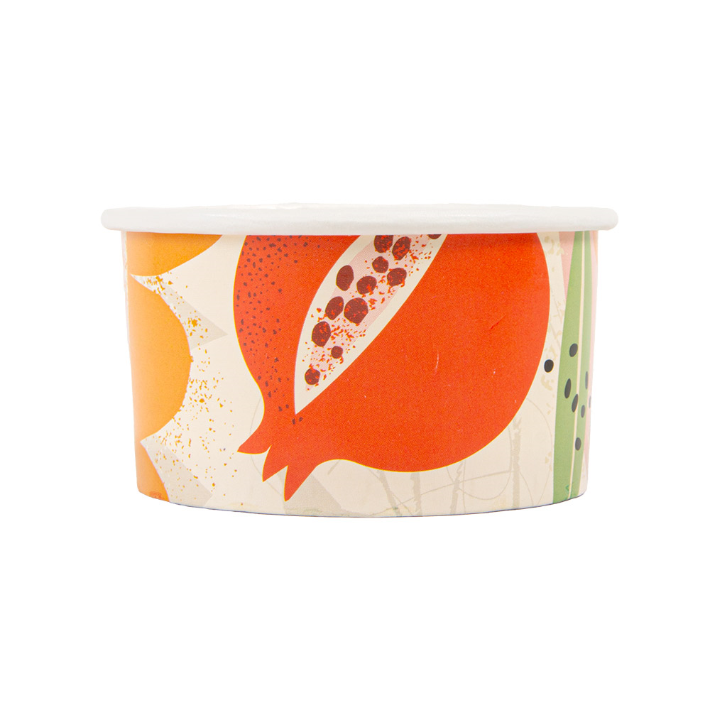 269.76-COPPETTE GELATI AMALFI 90 ML 210 + 18 PE G/M2 Ø7,2x4 CM BIANCO CARTONE (50 u.)