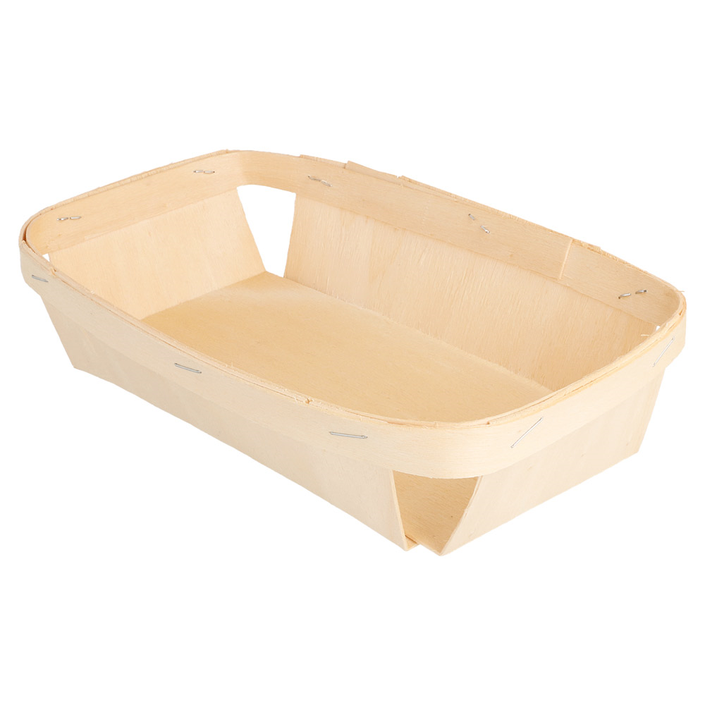 180.54-CONTENITORI WOOD  22x13,5x5 CM NATURALE LEGNO (20 u.)