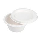 228.80-MINI TERRINE + COPERCHI 'BIONIC' 60 ML Ø 6,9x3+0,7 CM BIANCO BAGASSA (50 u.)