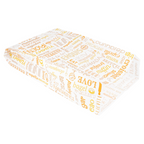 229.16-SACCHETTI CROISSANT ORANGE PAROLE 33 G/M2 19+8x35 CM BIANCO CELLULOSA (250 u.)