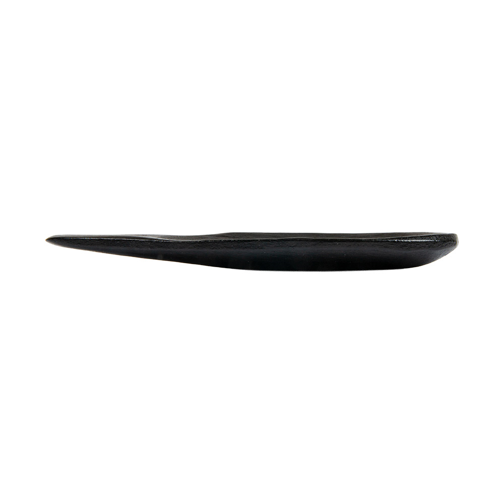 278.30-MINI PIATTI OVALI 'BAMBOO'  10x4x0,8 CM NERO BAMBÙ (12 u.)