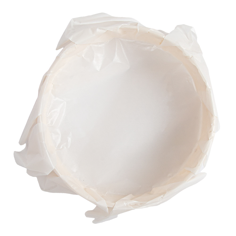 280.52-ANELLO DA FORNO CON CARTA 'WOOD' 600 ML Ø 14x4 CM NATURALE LEGNO (10 u.)