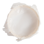 280.52-ANELLO DA FORNO CON CARTA 'WOOD' 600 ML Ø 14x4 CM NATURALE LEGNO (10 u.)