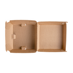 274.15-SCATOLE HAMBURGER 'THEPACK-FEEL GREEN'  14,7x14x7 CM NATURALE CARTONE NANO-MICRO (50 u.)