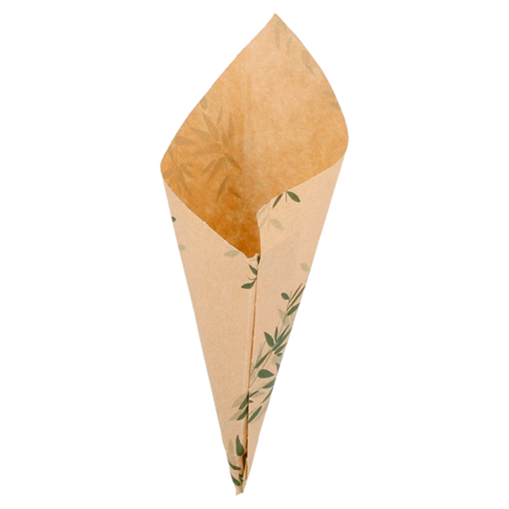 167.61-SACCHETTI A PUNTA 'FEEL GREEN' 400 G 70 G/M2 34x24 CM NATURALE PERGAMANA ANTIGRASSI (250 u.)
