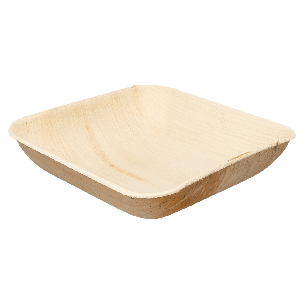223.95-CIOTOLE QUADRATE 'ARECA'  15x15x4 CM NATURALE ARECA (25 u.)