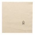 143.70-TOVAGLIOLI ECOLABEL 2 VELI 'FEEL GREEN'  18 G/M2 20x20 CM NATURALE TISSUE RICICLATO (100 u.)