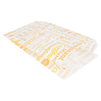 229.13-SACCHETTI CROISSANT ORANGE PAROLE 33 G/M2 14+7x26 CM BIANCO CELLULOSA (500 u.)