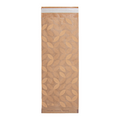 279.17-BUSTE PER POSATE CON PRETAGLIO LEAF 50 + 10 PE G/M2 10x26 CM NATURALE KRAFT A COSTINE (500 u.)