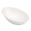 232.73-CONTENITORE OVALE 'BIONIC'  8x4,8x2,7 CM BIANCO BAGASSA (50 u.)