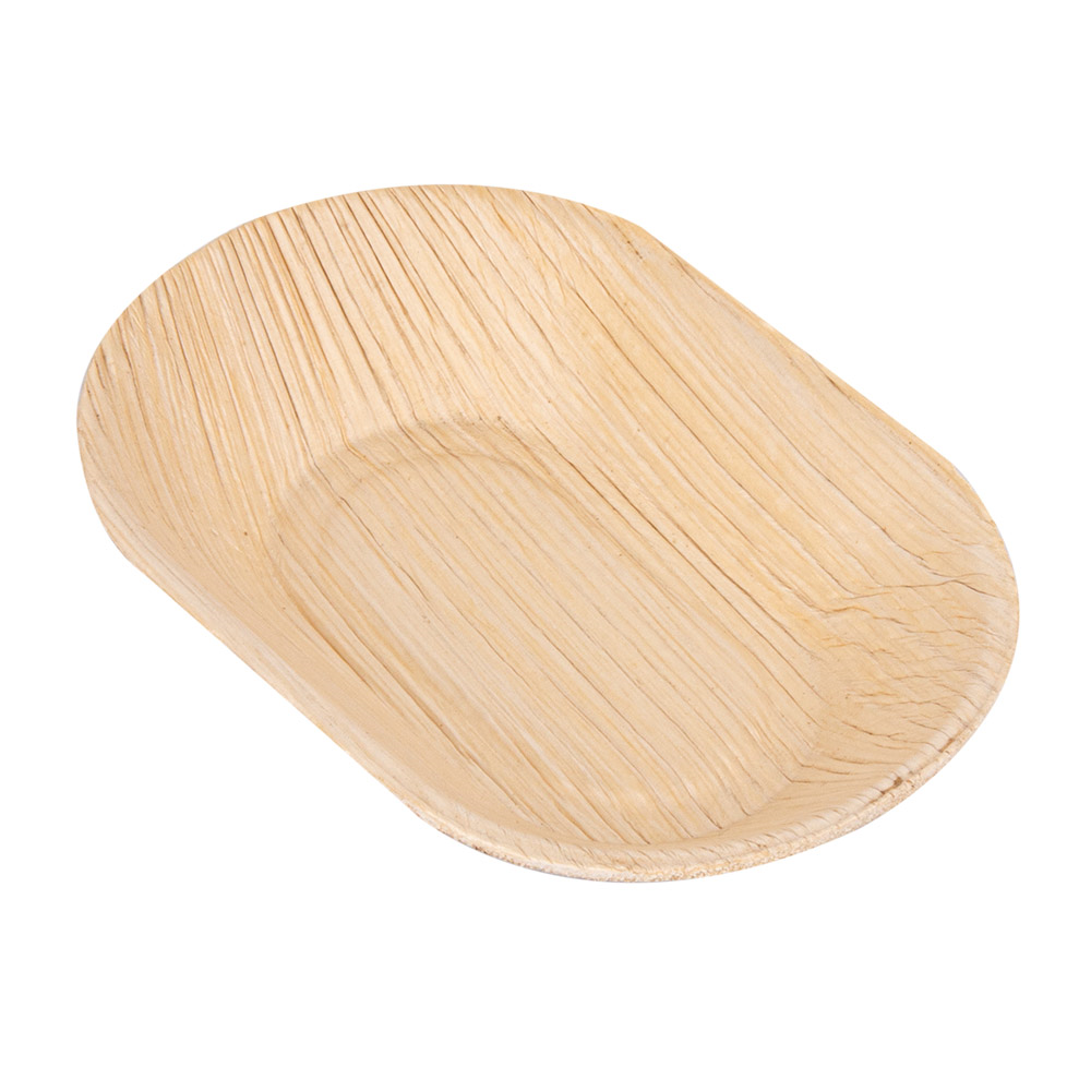232.43-PIATTI 'ARECA'  11x7x2,5 CM NATURALE ARECA (25 u.)