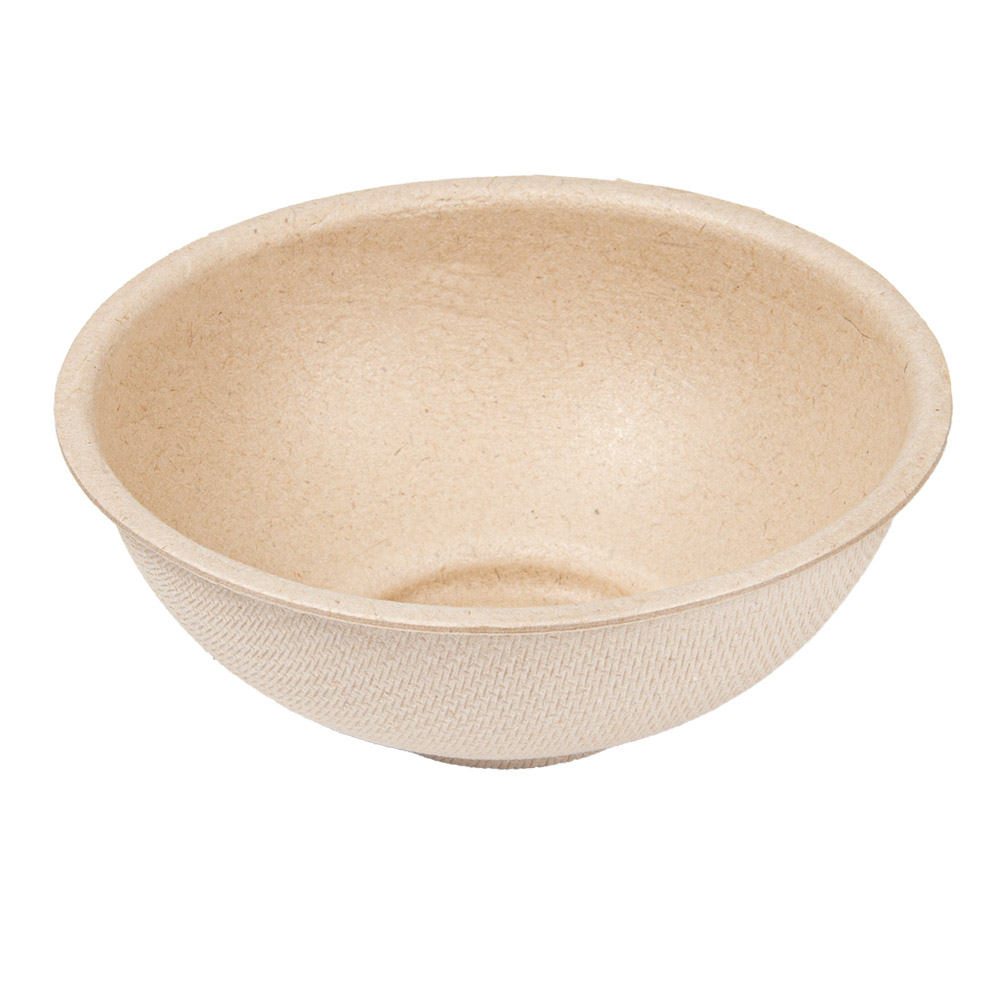 265.97-CONTENITORI ROTONDI 'BIONIC'  Ø 7,5x3 CM NATURALE BAGASSA (100 u.)