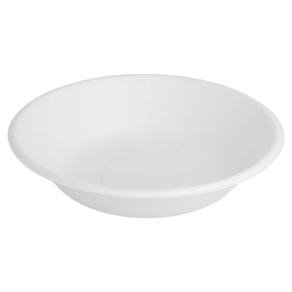 212.75-PIATTI FONDI 'BIONIC' 460 ML Ø 16x3,6 CM BIANCO BAGASSA (50 u.)