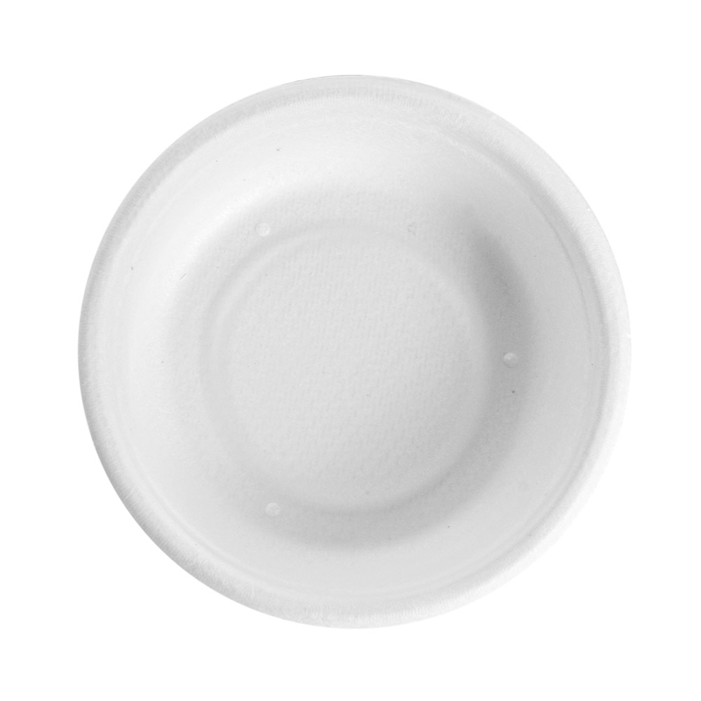 257.42-MINI TERRINE + COPERCHI 'BIONIC' 30 ML Ø 6,2x2+0,7 CM BIANCO BAGASSA (50 u.)