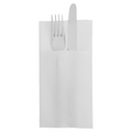 230.70-TOVAGLIOLI CANGURO ECOLABEL 'DOUBLE POINT'  18 G/M2 39x40 CM BIANCO TISSUE (50 u.)