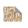 265.89-CARTA ANTIGRASSO BASKET PAROLE 40+20 G/M2 31x38 CM MARRONE KRAFT + ALLUMINIO (1000 u.)
