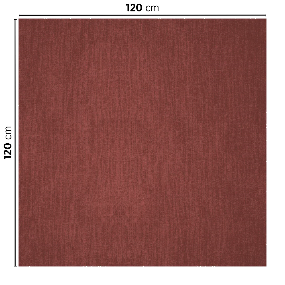 196.99-TOVAGLIE PIEGATE M  48 G/M2 120x120 CM BORDEAUX CELLULOSA (20 u.)
