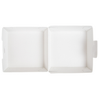 234.16-SCATOLE HAMBURGER 'THEPACK'  14,2x13,7x6,1 CM (L) NERO CARTONE NANO-MICRO (50 u.)