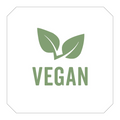 265.40-1000 U. ETICHETTE ADESIVE VEGAN   2,5x2,5 CM BIANCO ADESIVO
