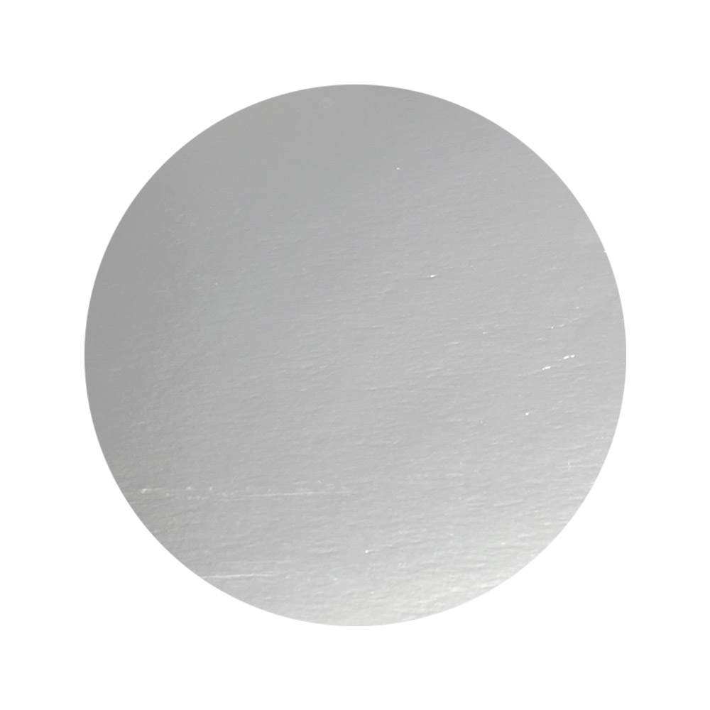 325.27-COPERCHIO PER - CODICE 325.26   Ø 20 CM BIANCO CARTONE + ALLUMINIO (100 u.)