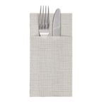 264.39-TOVAGLIOLI CANGURO DRY COTTON 55 G/M2 40x40 CM GRIGIO AIRLAID (50 u.)