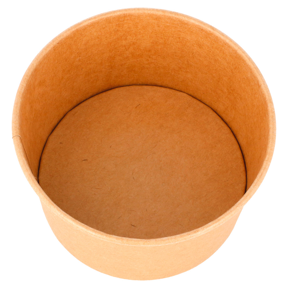 222.92-COPPETTA GELATI  240 ML 250 + 18 PE G/M2 Ø9,4x5,5 CM MARRONE CARTONE (50 u.)