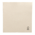 191.10-TOVAGLIOLI ECOLABEL 'DOUBLE POINT'  19 G/M2 33x33 CM NATURALE TISSUE RICICLATO (50 u.)