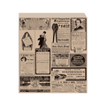 226.66PF-CARTA ANTIGRASSO APERTO 2 LATI FAST FOOD PFAS FREE 'TIMES' 38 G/M2 23x25,5 CM NATURALE PERGAMANA ANTIGRASSI (500 u.)