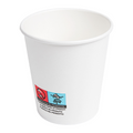 228.95-BICCHIERI BEVANDE CALDE 1 PARETE  180 ML - 6 oz 260 + 18 PE G/M2 Ø7,2/5,3x7,8 CM BIANCO CARTONE (50 u.)