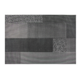 228.26-TOVAGLIETTE MOSAICO   45X30 CM NERO PVC (12 u.)