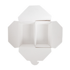 258.46-SCATOLE AMERICANE 2 SCOMPARTI 'THEPACK' 675 + 6 75 ML 15,2x12,1x6,5 CM NATURALE CARTONE NANO-MICRO + PP (50 u.)