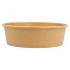 240.05-INSALATIERI 1300 ML 337 G/M2 + PE Ø 18,7/16x7 CM NATURALE KRAFT (50 u.)
