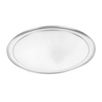 147.90-PIATTO PIANO PIZZA  Ø 35 CM ARGENTO ALLUMINIO