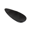 278.30-MINI PIATTI OVALI 'BAMBOO'  10x4x0,8 CM NERO BAMBÙ (12 u.)