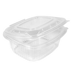 262.57-RECIPIENTI CON COPERCHIO 500 ML 14,3x12,6x5,5 CM TRASPARENTE PP (50 u.)