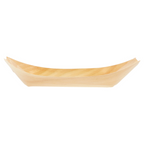 109.32-BARCHETTE IN FOGLIA DI PIOPPO 'WOOD'  19,5x10x2,5 CM NATURALE LEGNO (50 u.)