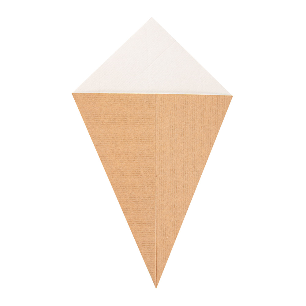 234.46-CONI PER FRITTI 'THEPACK' 250 G 15,7x26,8 CM NATURALE CARTONE NANO-MICRO (200 u.)