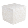 264.13-SCATOLE ALTE PER PASTICCERIA SENZA FINESTRA THEPACK 'DECO'  35,6x35,6x30,5 CM BIANCO CARTONE A MICROCANALI (10 u.)
